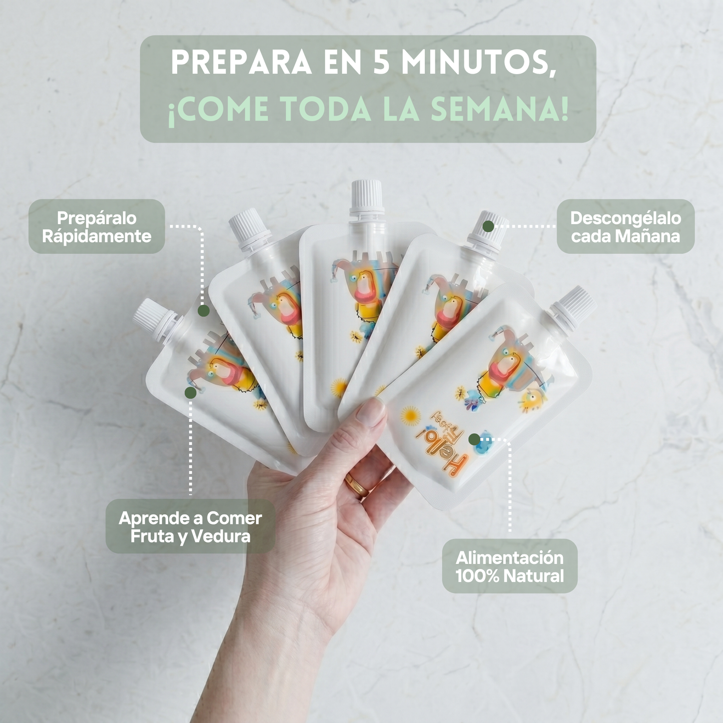BabyJuice - Dispensador de Puré para Bebé