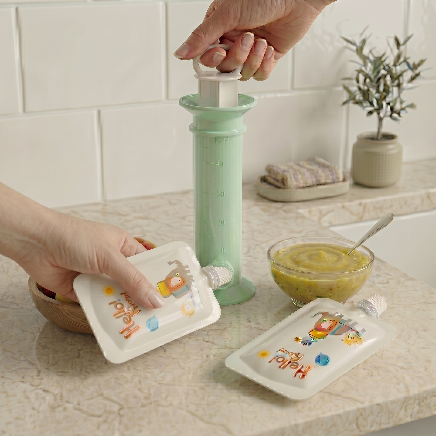 BabyJuice - Dispensador de Puré para Bebé